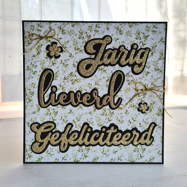 Wenskaart - Jarig lieverd gefeliciteerd