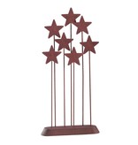 Achtergrond sterren voor de kerststal