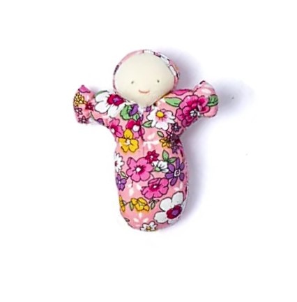 Zorgenpoppetjes (stof, handgemaakt)