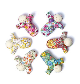 Zorgenpoppetjes (stof, handgemaakt)