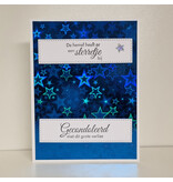 Wenskaart  - De hemel heeft er een sterretje bij (holografisch)