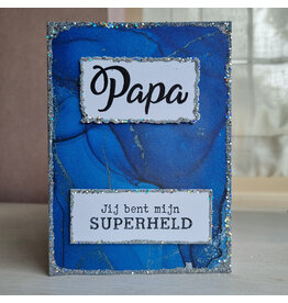 Kaart - Papa, jij bent mijn superheld