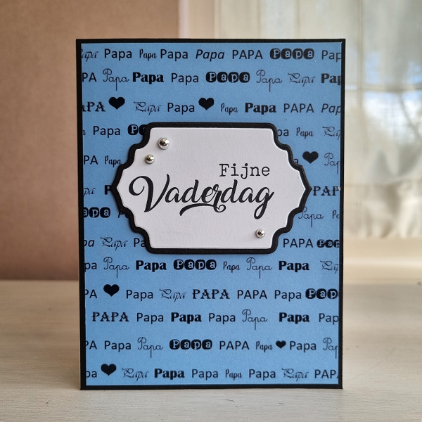 Wenskaart  - Fijne vaderdag