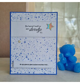 Wenskaart - De hemel heeft er een sterretje bij