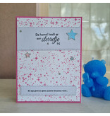 Wenskaart - De hemel heeft er een sterretje bij