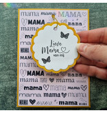 Wenskaart - Lieve mama van mij