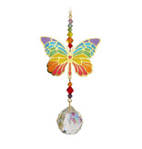 Suncatcher vlinder (glas in lood)