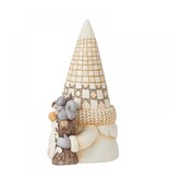 Jim Shore White Woodland Lumberjack Gnome