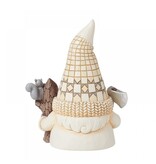 Jim Shore White Woodland Lumberjack Gnome