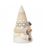Jim Shore White Woodland Lumberjack Gnome