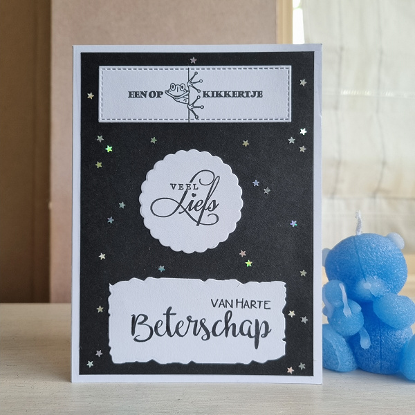 Wenskaart - Een opkikkertje