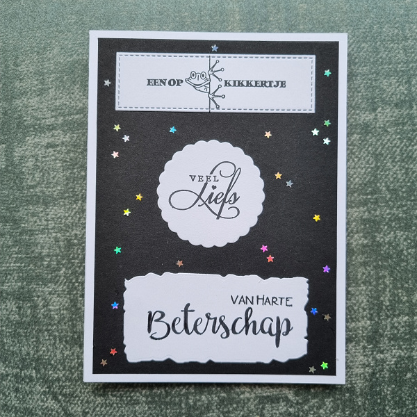 Wenskaart - Een opkikkertje