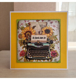 Kaart - Ik denk aan je (typmachine)