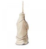 White Woodland Nativity Family ornament