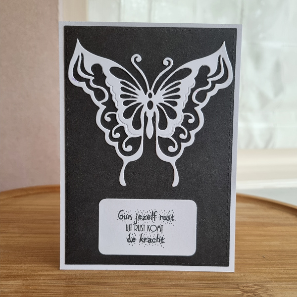 Wenskaart - Gun jezelf rust...