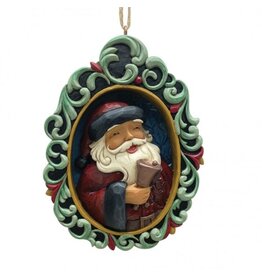 Holiday Manor Santa Ornament