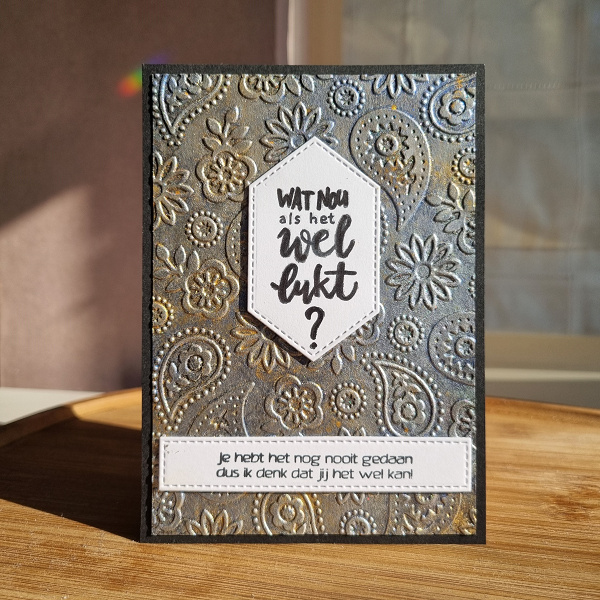 Wenskaart -  Wat nou als het wel lukt?