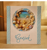 Wenskaart -  Geniet (diverse soorten)