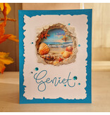 Wenskaart -  Geniet (diverse soorten)