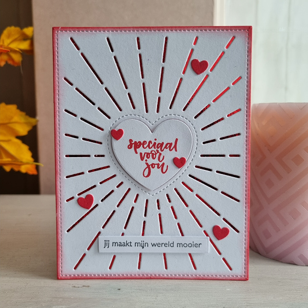 Wenskaart - Speciaal voor jou, jij maakt mijn wereld mooier