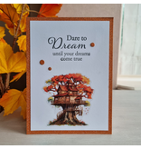 Wenskaart - Dare to dream until your dreams come true