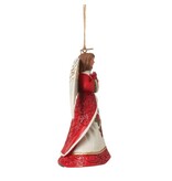 Jim Shore Christmas Angel with Cardinals Hanging Ornament
