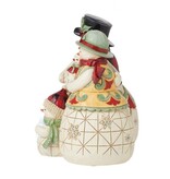 Highland Glen Snowmen Family - verlicht