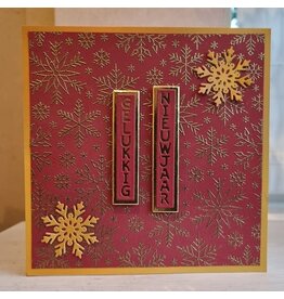 Kerstkaart - Gelukkig nieuwjaar