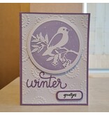 Wenskaart - Wintergroetjes