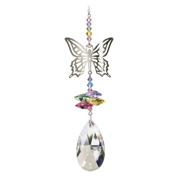 Suncatcher vlinder (confetti)
