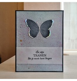 Kaart - Er zijn tranen die je nooit kunt drogen