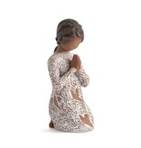 Willow Tree beeldje Prayer of Peace - Darker skin and hair