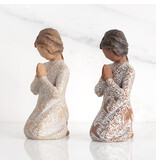 Willow Tree beeldje Prayer of Peace - Darker skin and hair