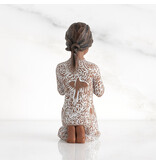 Willow Tree beeldje Prayer of Peace - Darker skin and hair