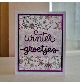 Wenskaart - Wintergroetjes (diverse soorten!)