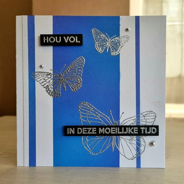 Wenskaart - Hou vol in deze moeilijke tijd