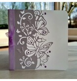 Wenskaart - vlinders (perkament)