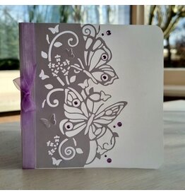 Kaart - vlinders (perkament)