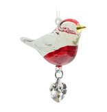 Suncatcher glazen vogel (keuze uit verschillende kleuren)