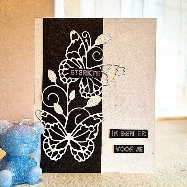 Wenskaart - Sterkte, ik ben er voor je