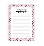 Groot notitieblok - Voor de liefste mama