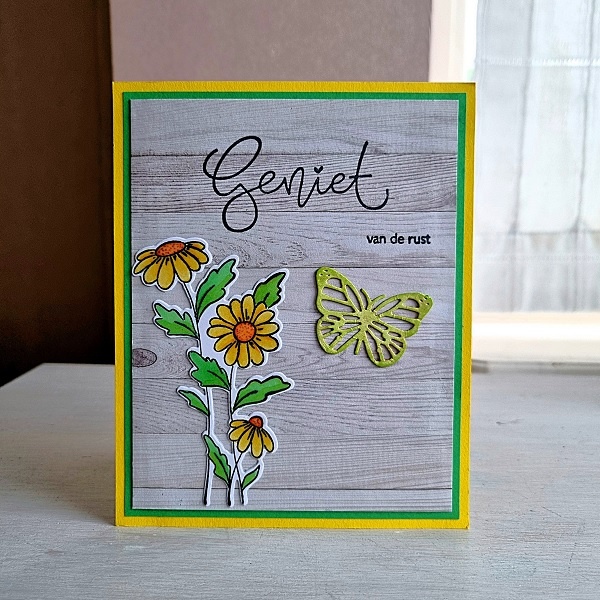 Wenskaart - Geniet van de rust