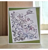 Wenskaart - Van harte