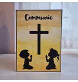 Wenskaart - Communie