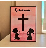 Wenskaart - Communie