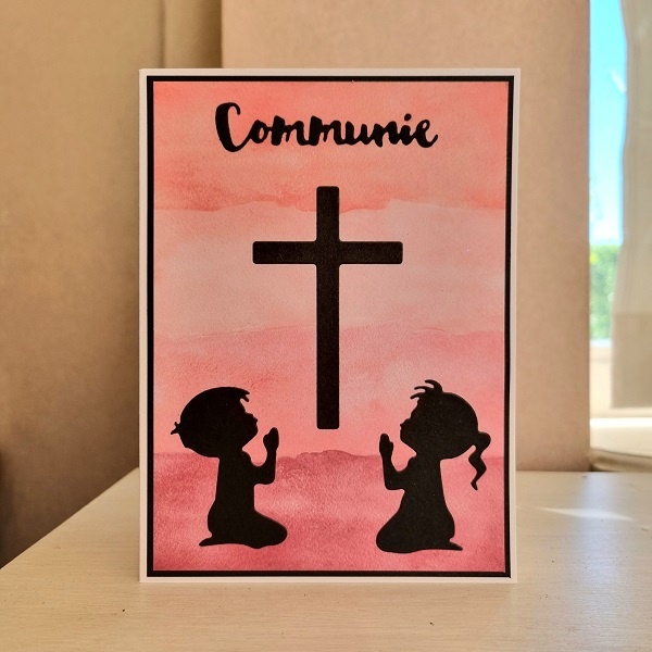 Wenskaart - Communie