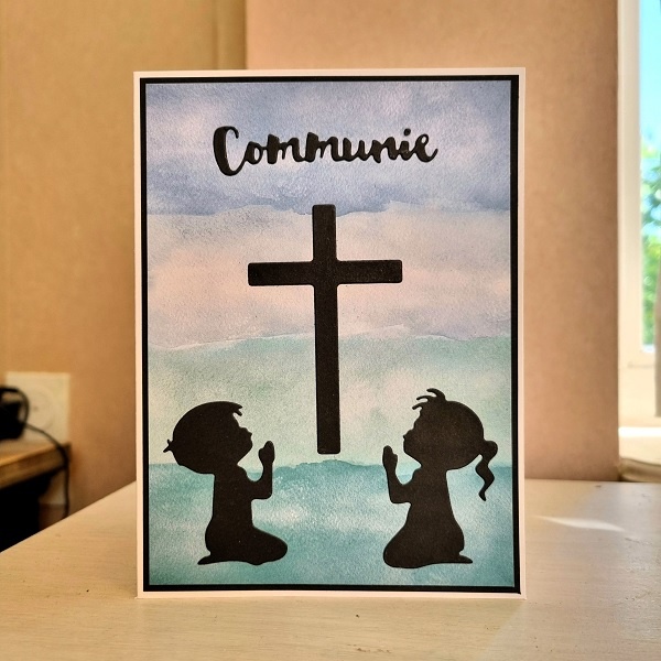 Wenskaart - Communie