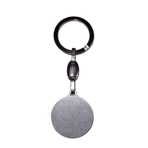 Christoffel sleutelhanger groen-blauw