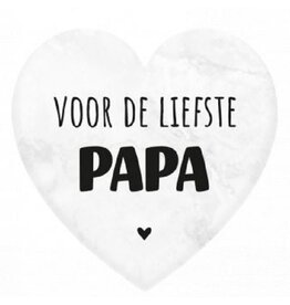 Hartenwens - voor de liefste papa
