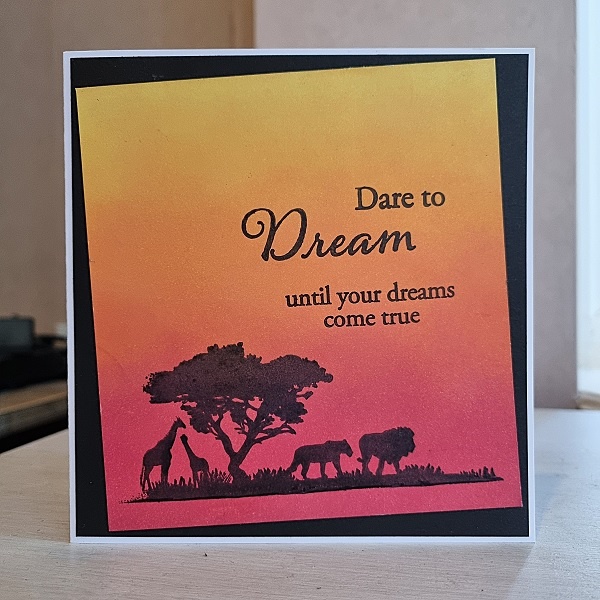 Wenskaart - Dare to dream...